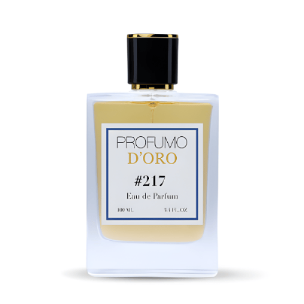 Profumo Doro #217 Eau de Parfum – 50 ml Flakon, fruchtig-holziger Herrenduft mit Ananas, Ambergris und Moschus
